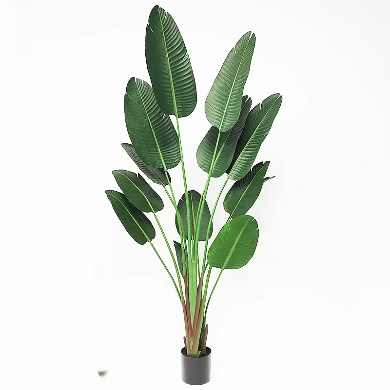 Bird Paradise Strelitzia - ต้นไม้ประดิษฐ์สีเขียว Yu50 ตกแต่งบ้าน ขนาด 180 ซม.