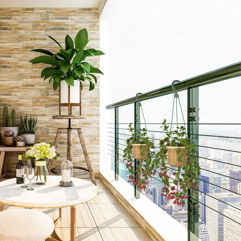 Spider Plant Hanging - ชุดตะขอแขวนต้นไม้ 5 ชิ้น ประหยัดพื้นที่ ดีไซน์ทันสมัย สำหรับแขวนต้นไม้เลื้อย