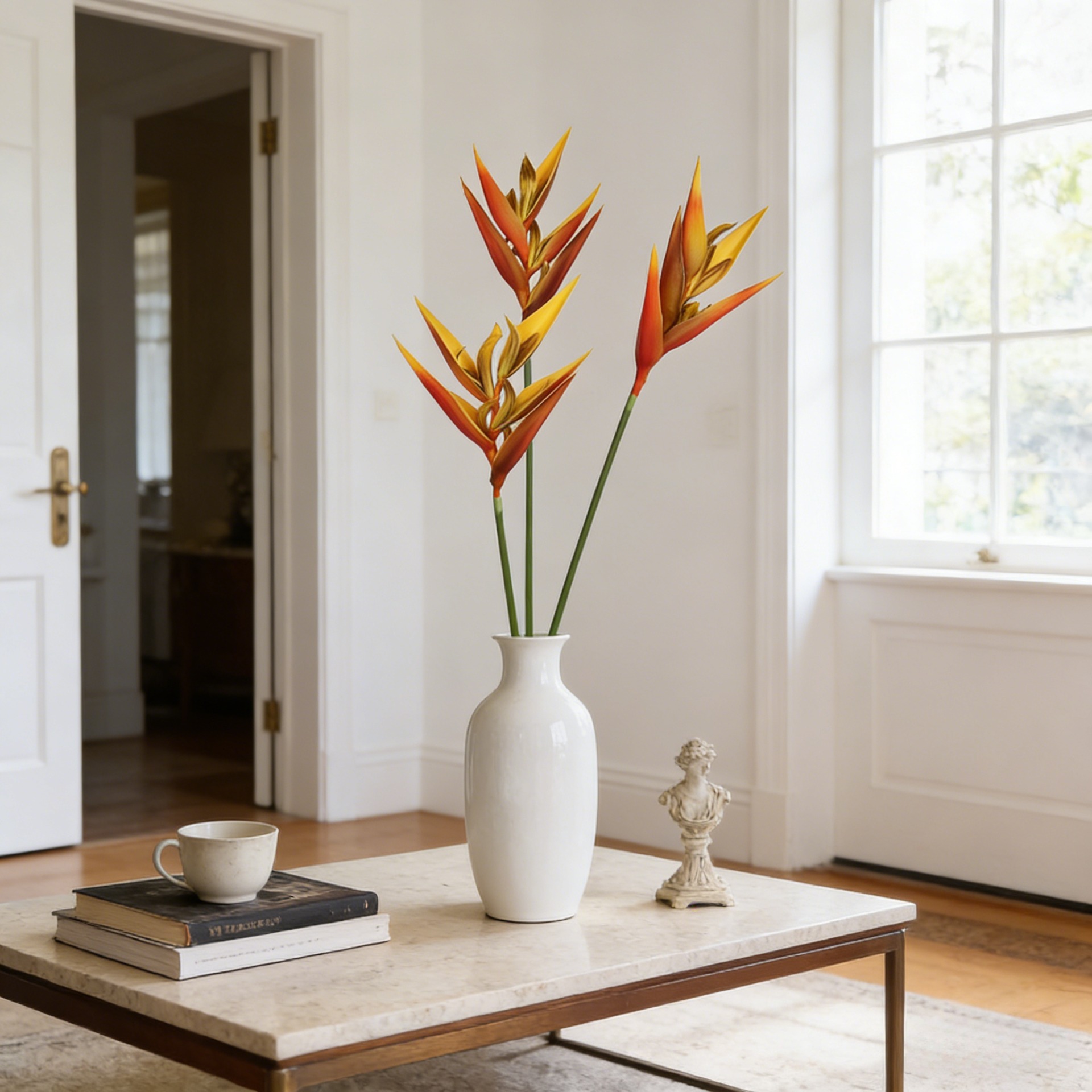 Bird Paradise Strelitzia - ต้นสเตรลิซเซีย (นกสวรรค์) ประดิษฐ์ ขนาด 36.6 นิ้ว