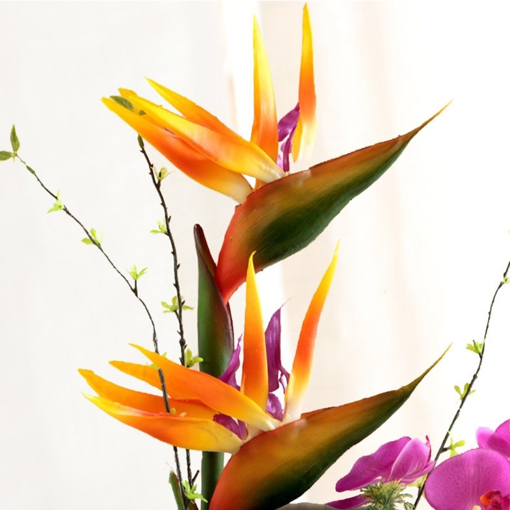 ดอกไม้ประดิษฐ์สเตรลิเซียก้านยา - Bird Paradise Strelitzia บทวิจารณ์และราคา