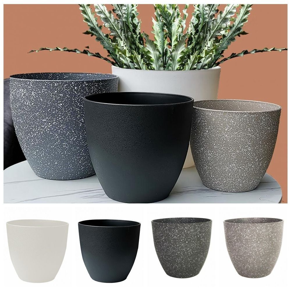 Frosted เลียนแบบหินกระถางดอกไม - Aloe Vera Pot บทวิจารณ์และราคา