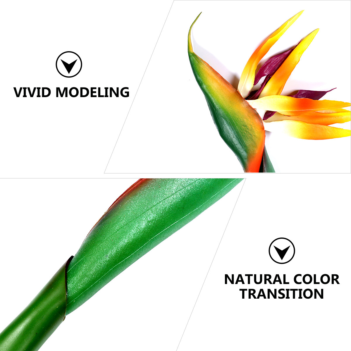 ดอกสตรีลิซเซียประดิษฐ์ สัมผัสเ - Bird Paradise Strelitzia บทวิจารณ์และราคา