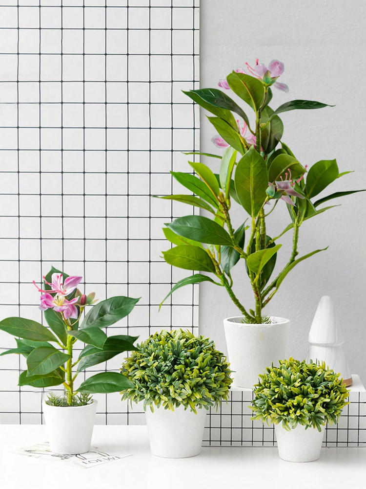 21-40 ซม.ประดิษฐ์ Azaleas พืชย - Ficus Lyrata Tree บทวิจารณ์และราคา