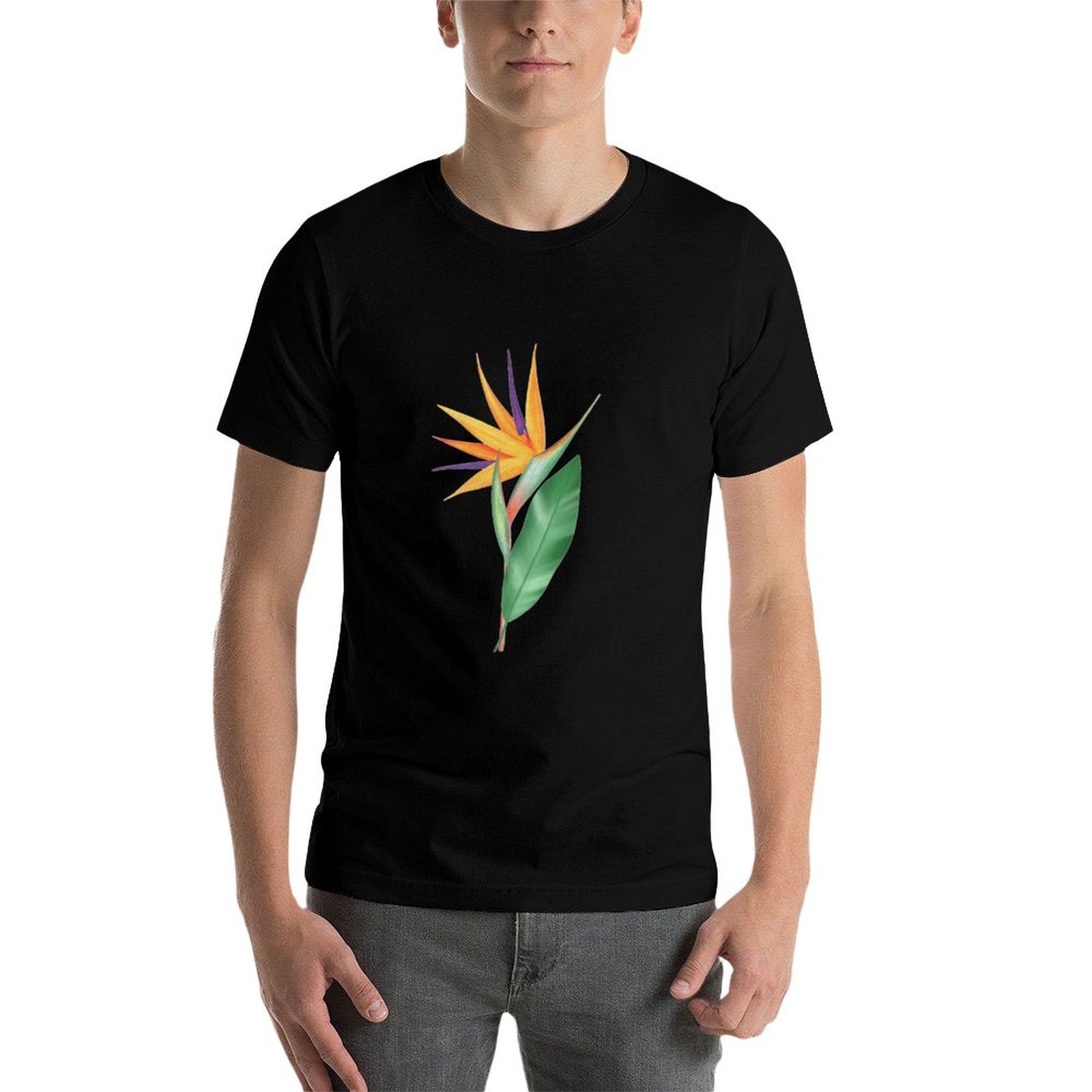 เสื้อยืดลายดอกไม้นกแห่งสวรรค์ส - Bird Paradise Strelitzia บทวิจารณ์และราคา