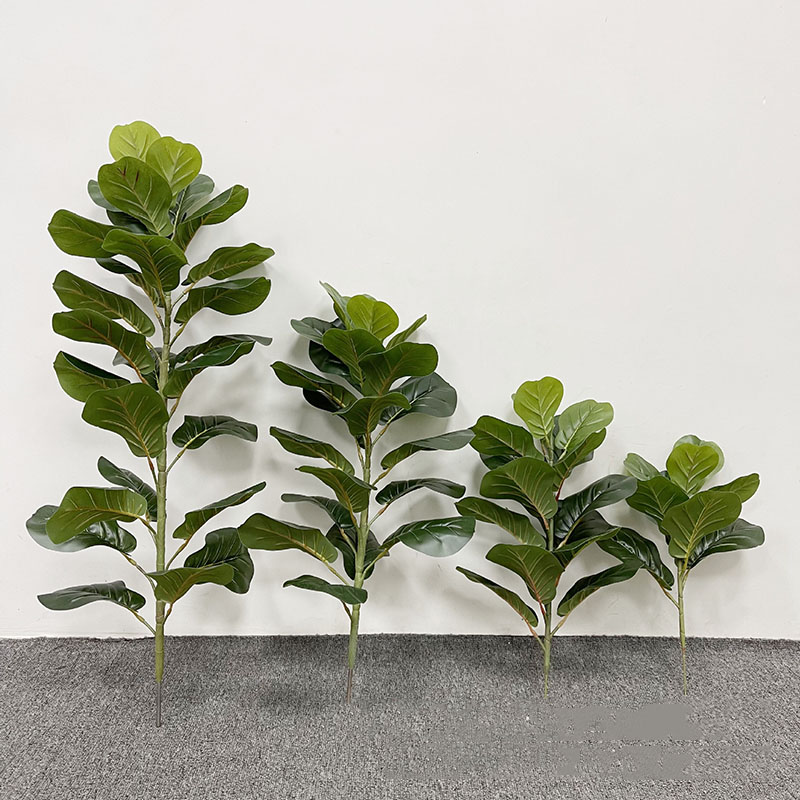 ต้นไทรขนาดใหญ่59in ต้นพลาสติกต - Ficus Lyrata Tree บทวิจารณ์และราคา
