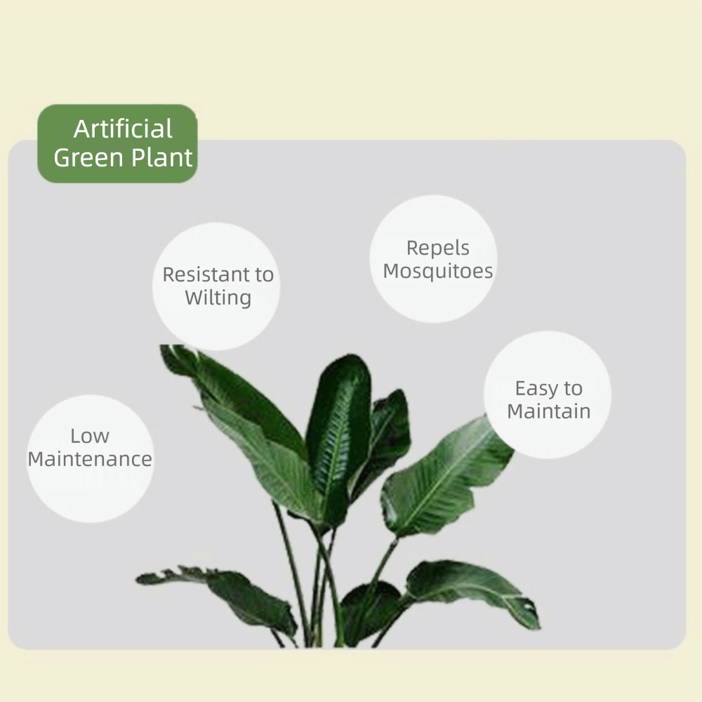 ต้นไทรพลาสติกสีเขียวขนาดใหญ่ 2 - Ficus Lyrata Tree บทวิจารณ์และราคา