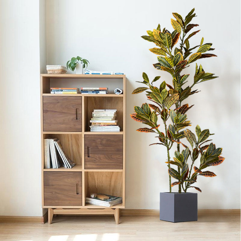 120 ซม.ขนาดใหญ่ปลอม Ficus Tree - Ficus Lyrata Tree บทวิจารณ์และราคา