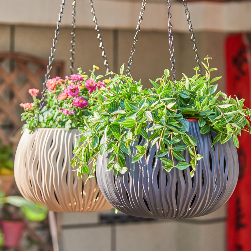 กระถางแขวน, พลาสติกทรงพิเศษ, ต - Spider Plant Hanging บทวิจารณ์และราคา