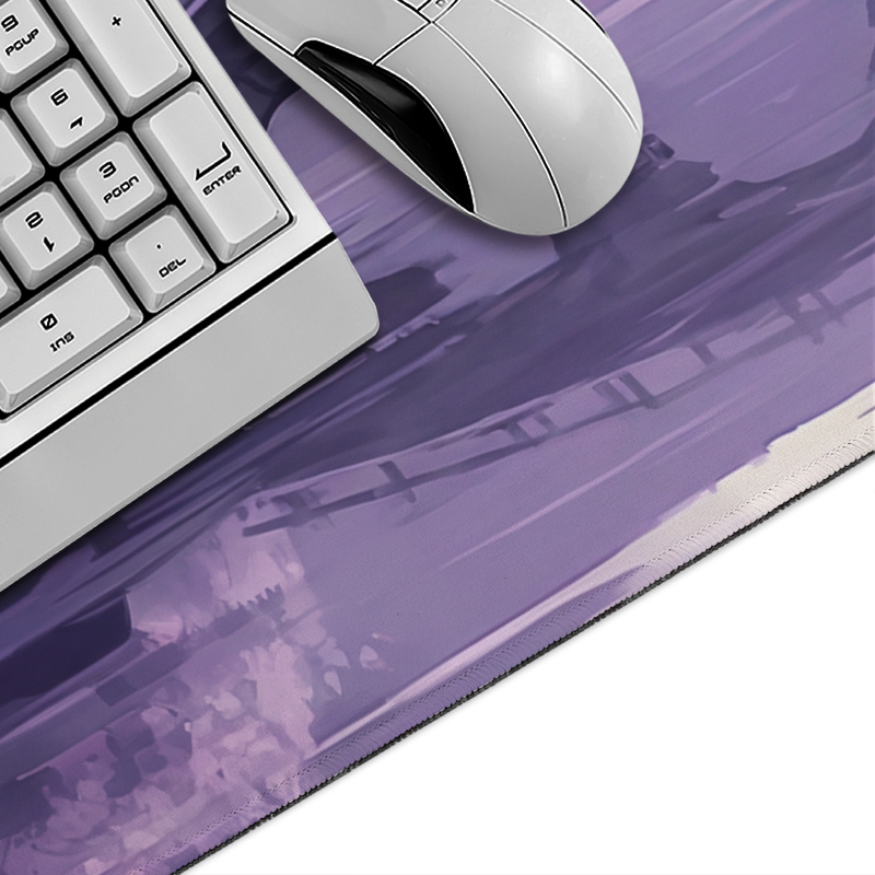 แผ่นรองเมาส์เกมเมอร์สีม่วง Moo - Tradescantia Purple บทวิจารณ์และราคา
