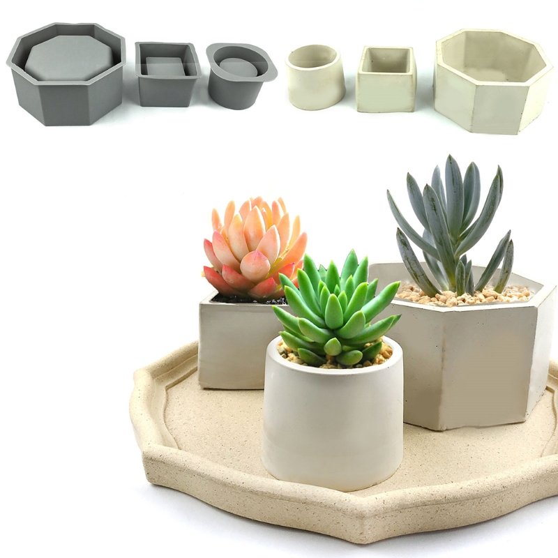 แม่พิมพ์ซิลิโคนกระถางต้นไม้อวบ - Echeveria Succulent บทวิจารณ์และราคา