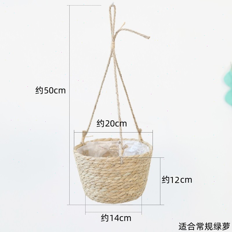 กระถางแขวนทำจากเชือกป่าน กระถา - Spider Plant Hanging บทวิจารณ์และราคา