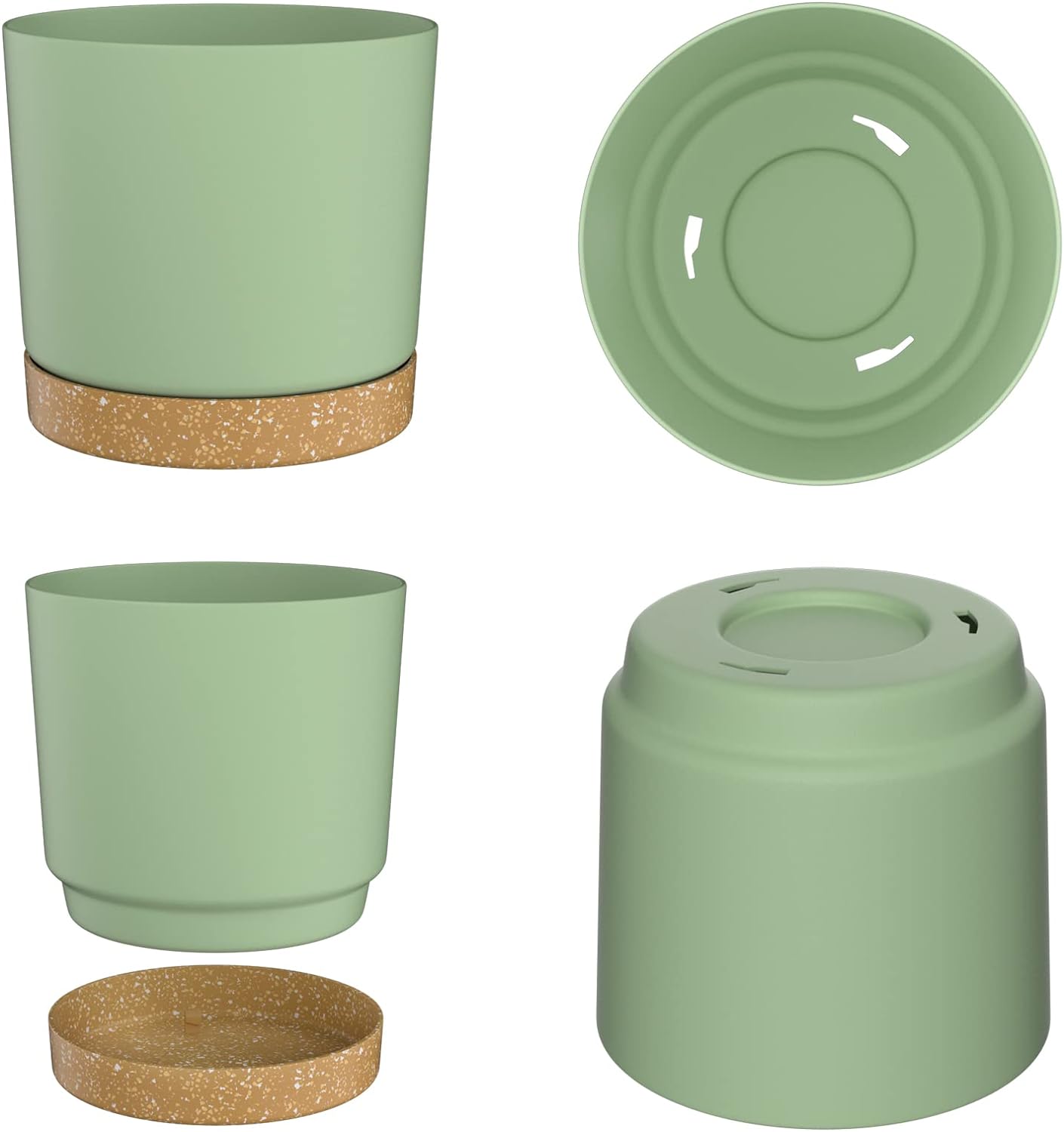 กระถางต้นไม้ กระถางต้นไม้ขนาดใ - Aloe Vera Pot บทวิจารณ์และราคา
