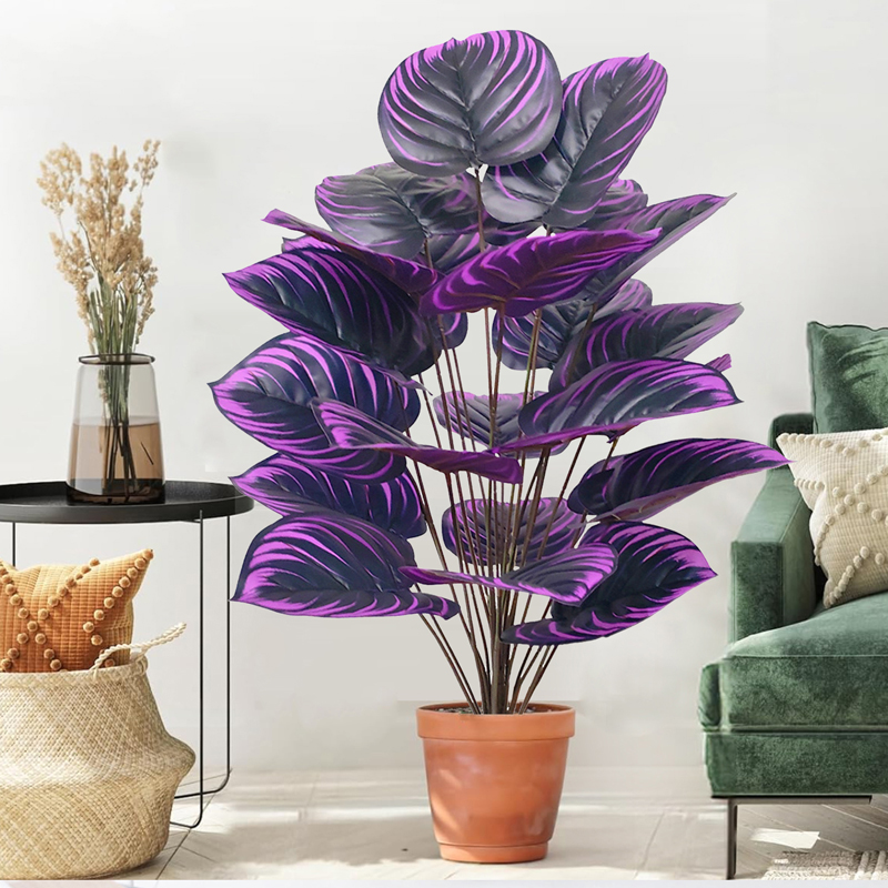 57-75 ซม.ขนาดใหญ่ปลอมปาล์มต้นไ - Ficus Lyrata Tree บทวิจารณ์และราคา
