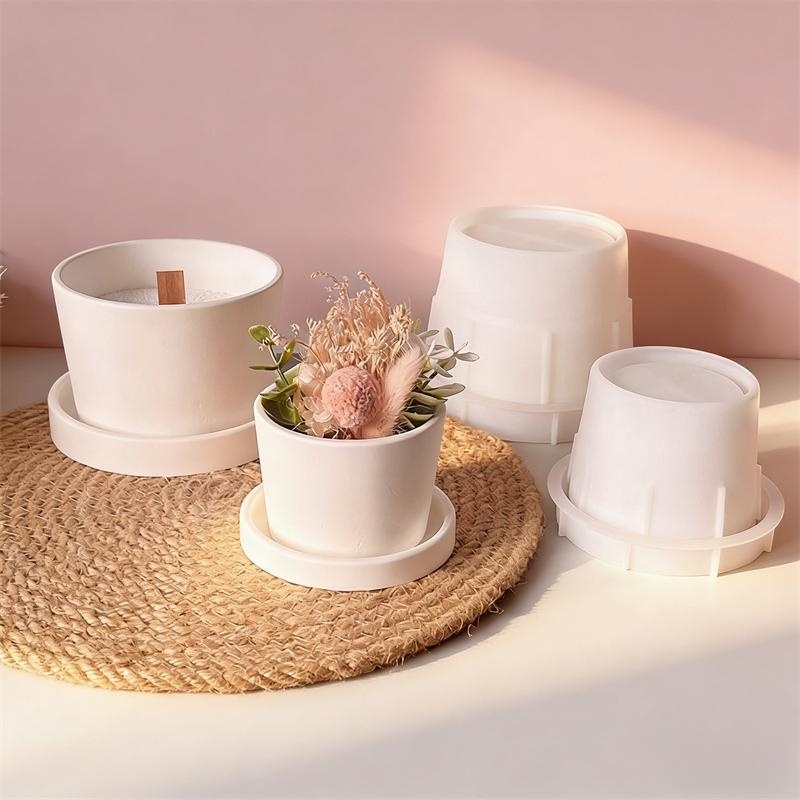 แม่พิมพ์ซิลิโคนสำหรับทำกระถางป - Echeveria Succulent บทวิจารณ์และราคา