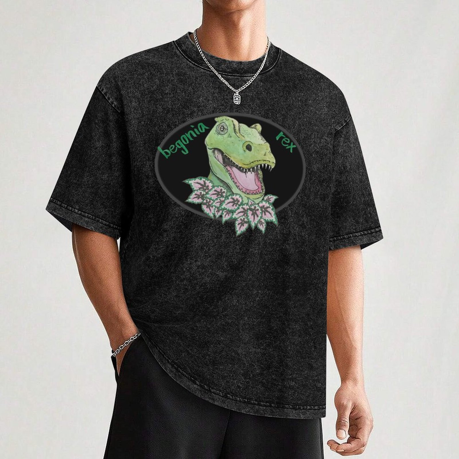 เสื้อยืดทีเร็กซ์ เบโกเนีย เสื้ - Begonia Rex บทวิจารณ์และราคา