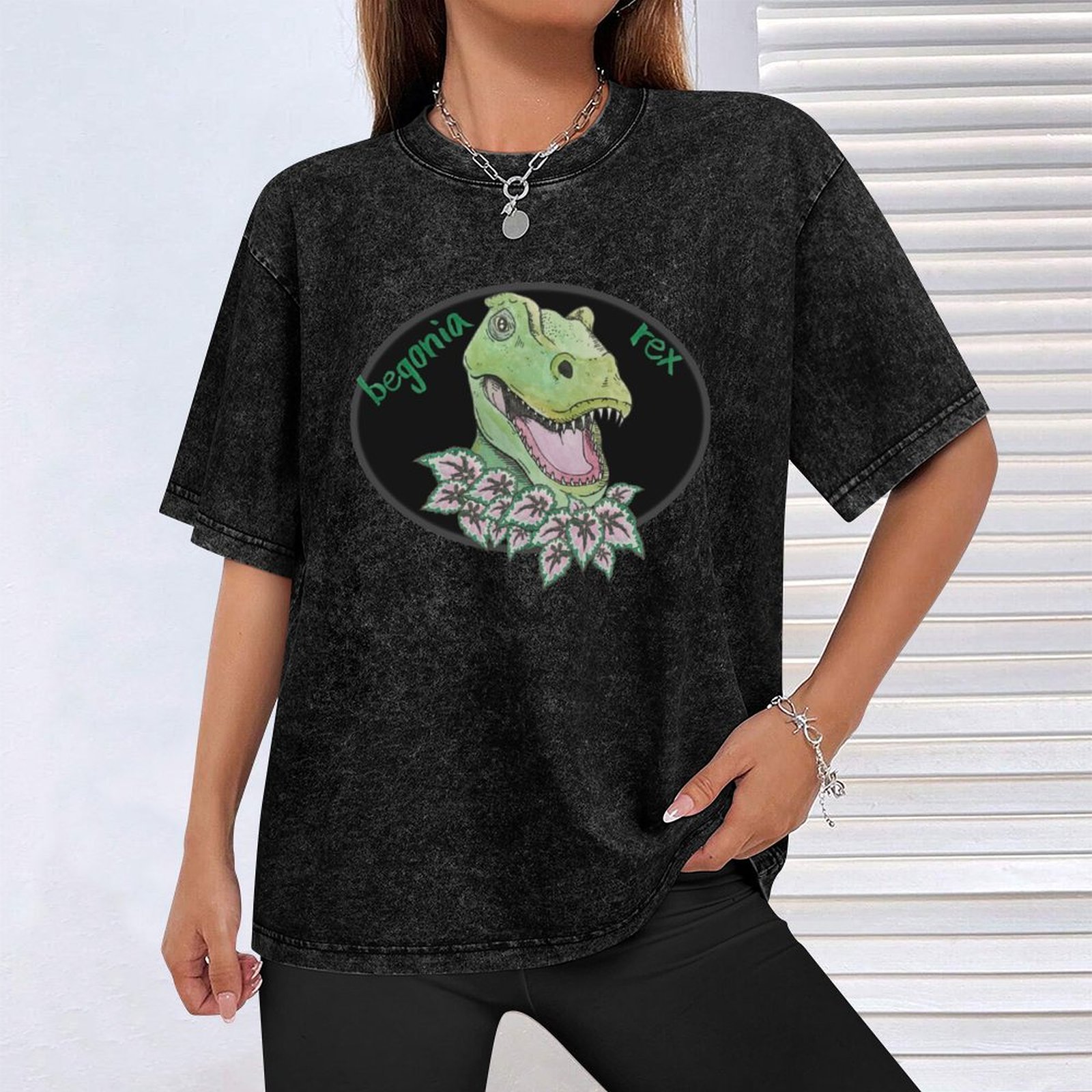 เสื้อยืดทีเร็กซ์ เบโกเนีย เสื้ - Begonia Rex บทวิจารณ์และราคา