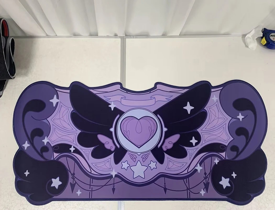 แผ่นรองเมาส์ VIKAMA แผ่นรองโต๊ - Tradescantia Purple บทวิจารณ์และราคา
