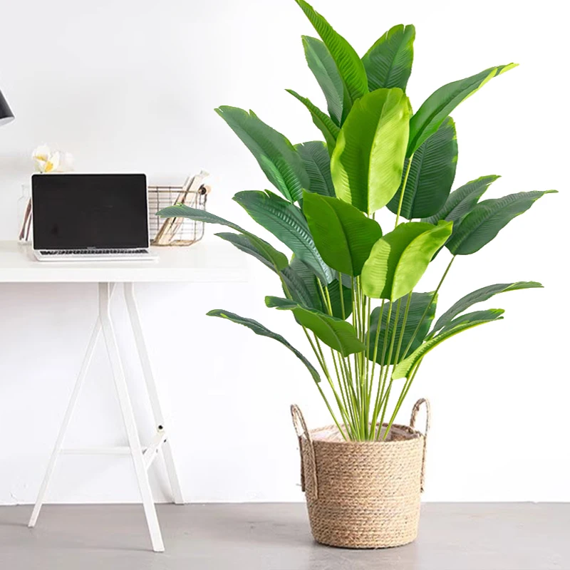 ต้นไม้ประดิษฐ์ 1 ชิ้น ต้นปาล์ม - Ficus Lyrata Tree บทวิจารณ์และราคา